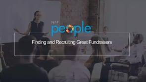 Finding And Recruiting Great Fundraisers For Your Not For Profit
