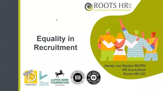equality and diversity in recruitment