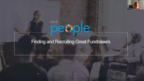 finding and recruiting fundraisers